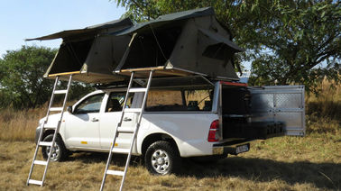 Anti- UV-4x4 Campingzelte, Dachspitze knallen oben Camper-Zelt mit 2.3m Leiter