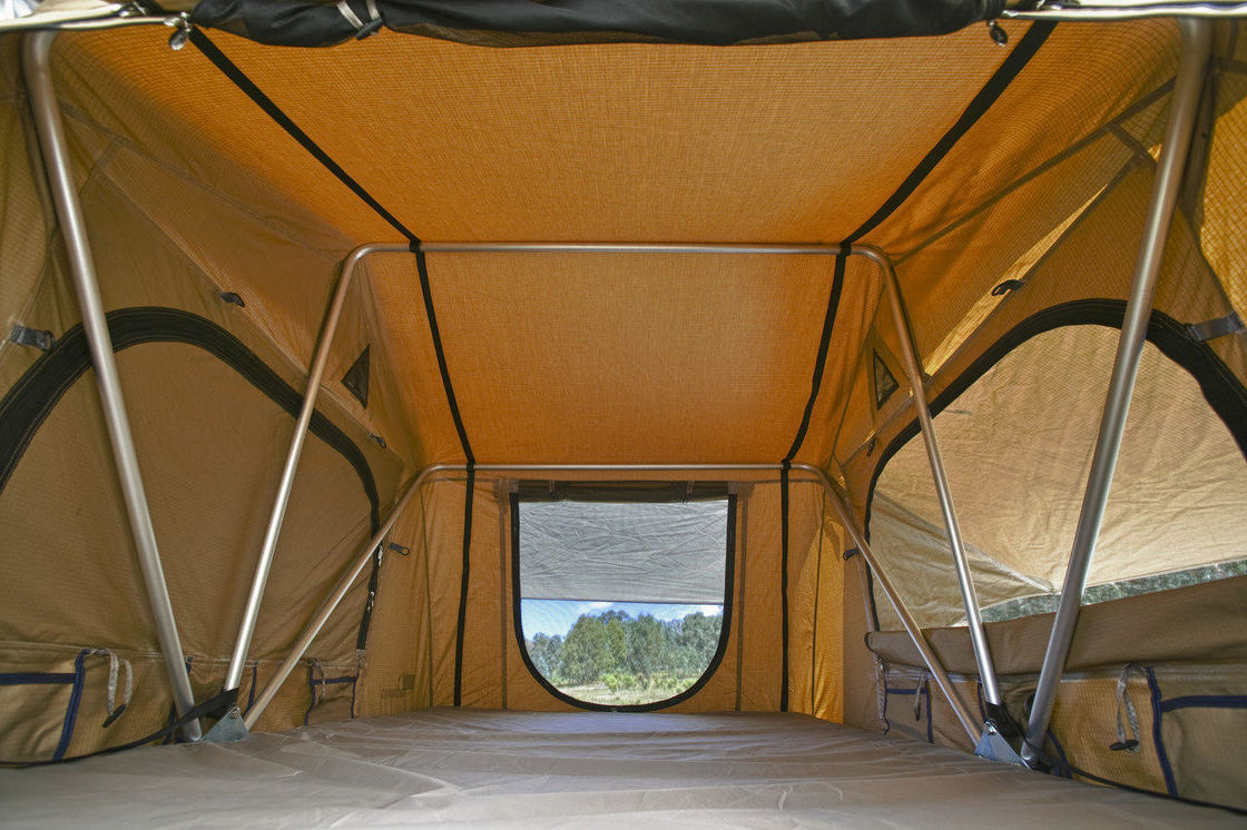 Antiwasser-Auto-Dach angebrachtes Zelt mit 2M ausdehnbarer Aluminiumleiter