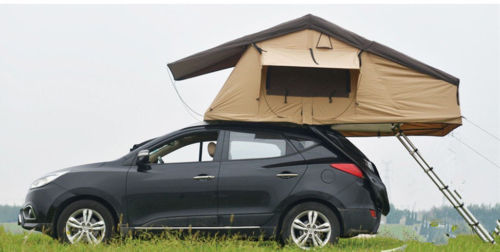 Anhänger angebrachte Dachspitzen-Fahrzeug-Zelte einfach, zu gründen und herunterzunehmen