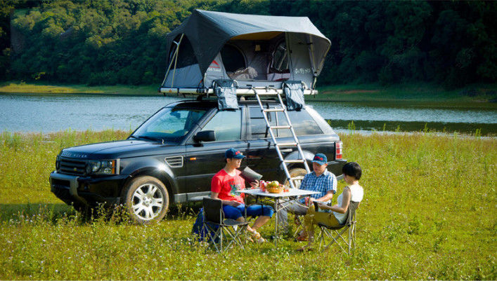 UV-Dachgepäckträger 50+ des festen Einbands knallen oben Zelt für Ihre Auto-1-jährige Garantie