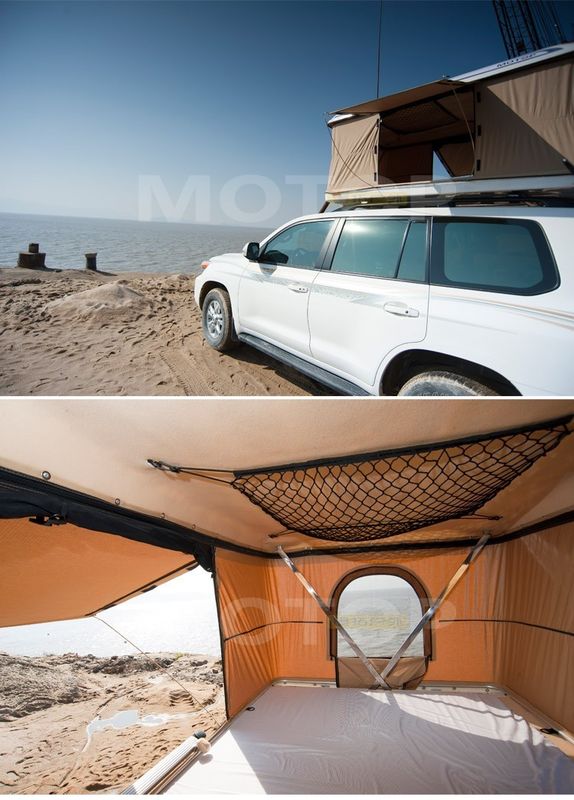 Dach-Spitzen-Zelt des Automobil-schweren Falls, Doppelschicht-hartes Shell-Campingzelt