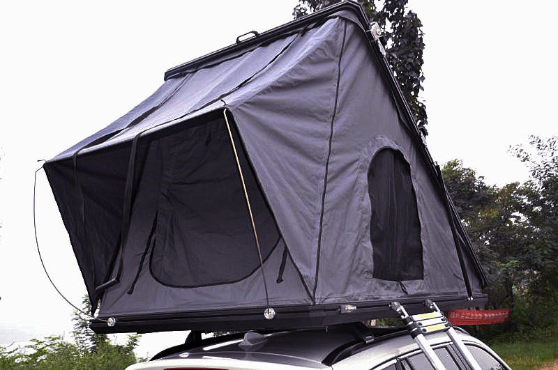 Familie kampierendes Spitzenzelt SUVs harten Shell 125cm Dach-4x4 mit teleskopischer Leiter