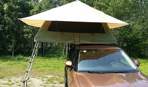 Doppelschicht-LKW-Spitzen-Wohnwagen-Zelt, falten heraus Auto-Teile des Dach-Spitzenzelt-4x4