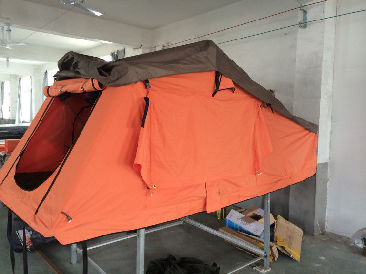 Spitzen-Zelt des Überlandaußenseiten-kampierendes Dach-4x4 mit teleskopischer Aluminiumleiter