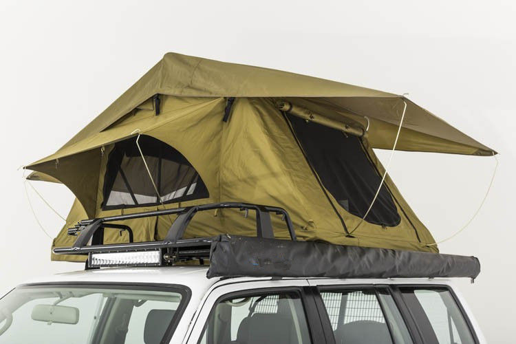 Aluminium-Pole heben Dach-Zelt, Jeep Wrangler-unbegrenztes Dach-Spitzen-Zelt auf