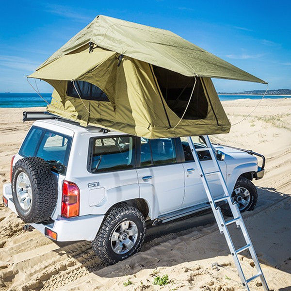 Aluminium-Pole heben Dach-Zelt, Jeep Wrangler-unbegrenztes Dach-Spitzen-Zelt auf