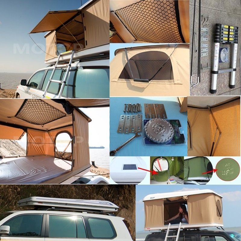 Riss-beständiges Autodach-Zelt hartes Shell mit Scherer - aufgebauter Entwurf